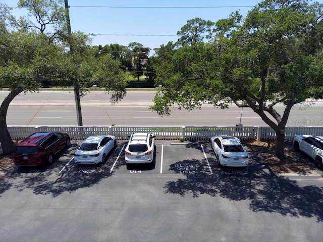 view of car parking