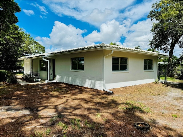 view of rear view of house