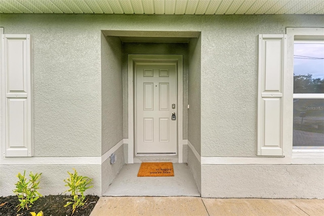 view of property entrance