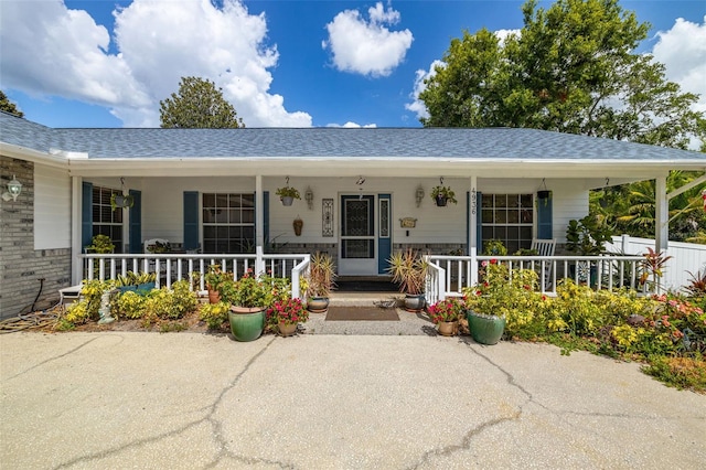 view of ranch-style house