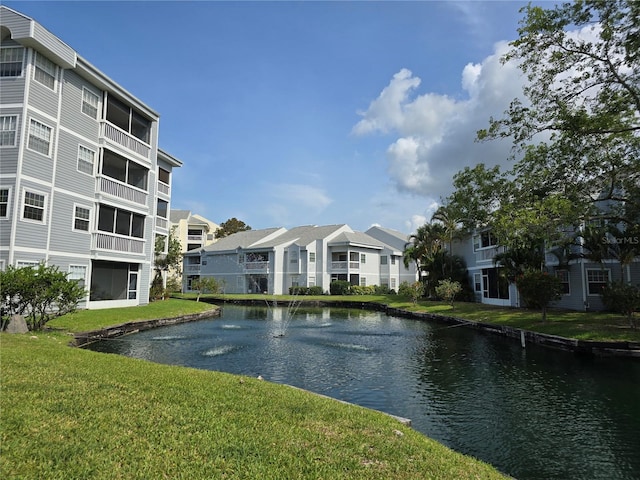 6802 Stones Throw Cir N Unit 14206, Saint Petersburg, FL 33710 - water view with nearby suburban area