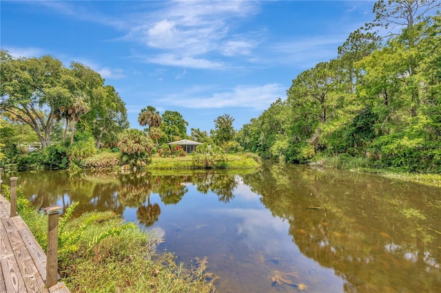 property view of water