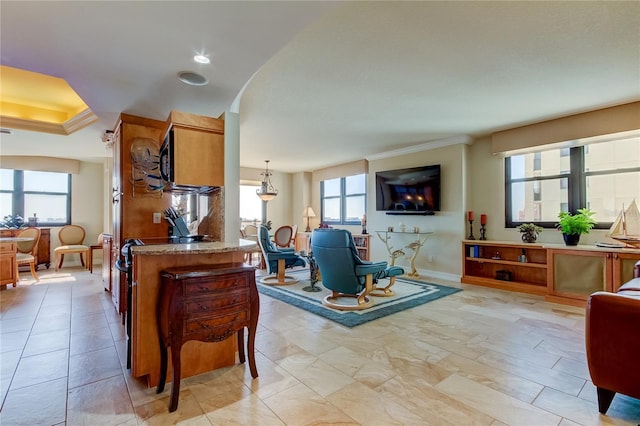 view of living room