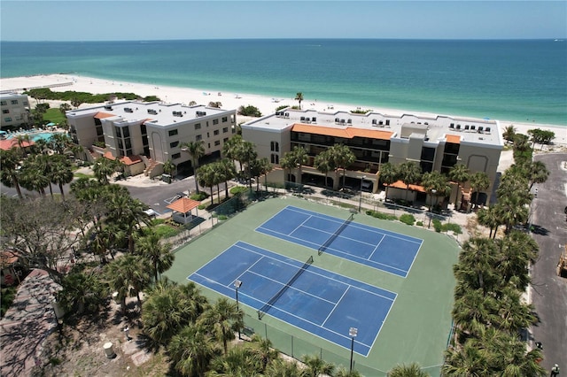 7532 Bayshore Dr Unit 205, Treasure Island, FL 33706 - drone / aerial view of expansive beach