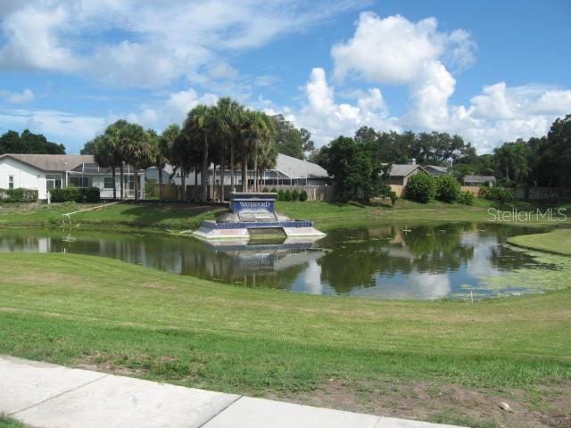 property view of water