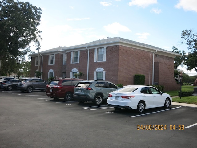 view of car parking