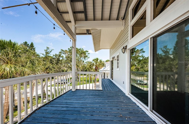 view of deck