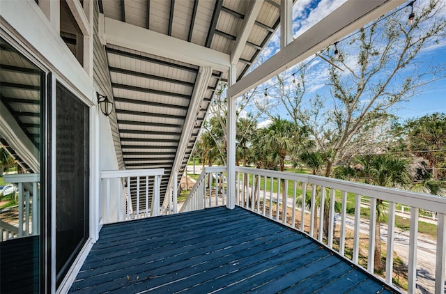 view of deck