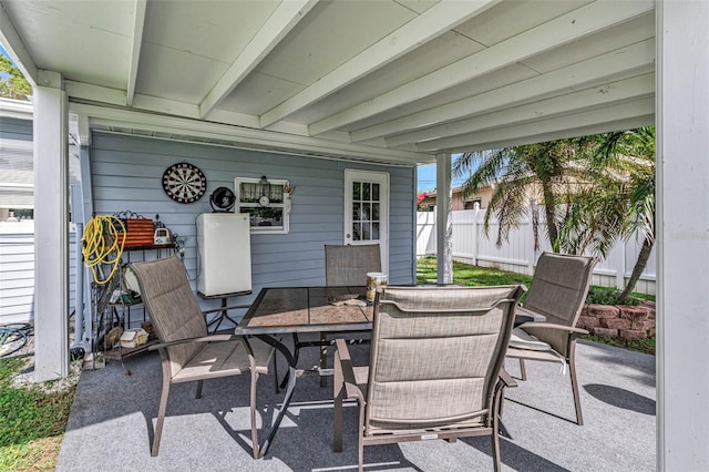 view of patio / terrace