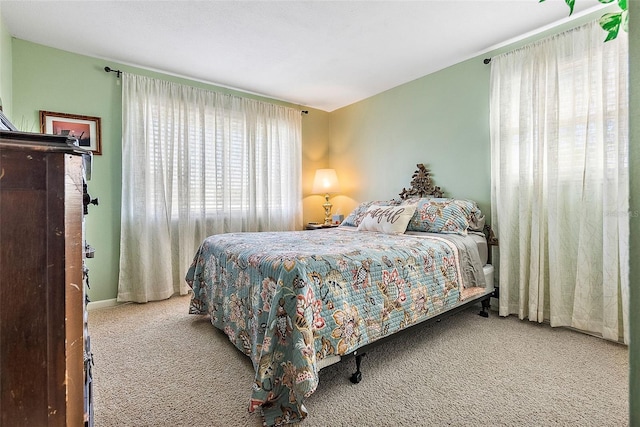 bedroom featuring carpet floors