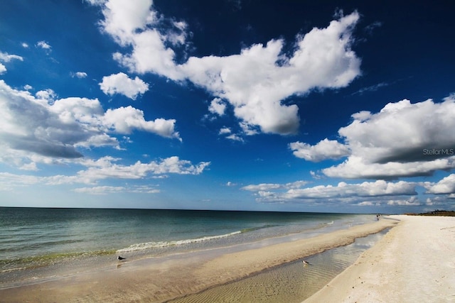 water view with a beach view