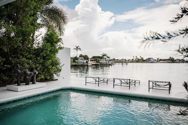 440 64th Ave, St Pete Beach, FL 33706 - swimming pool featuring a water view