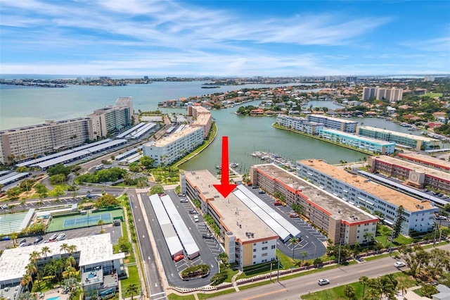 3128 59th St S Unit 214, Gulfport, FL 33707 - view of urban area with a large body of water