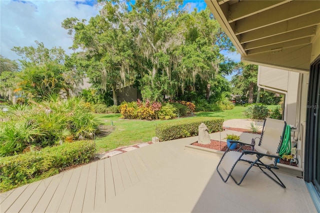 view of patio