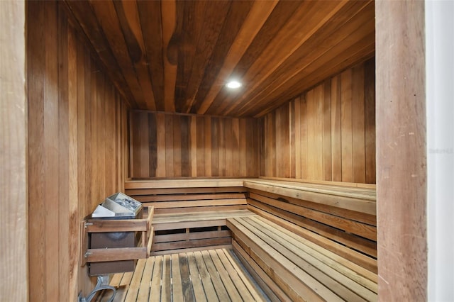 view of sauna / steam room