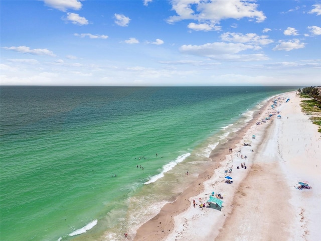 water view with a beach view