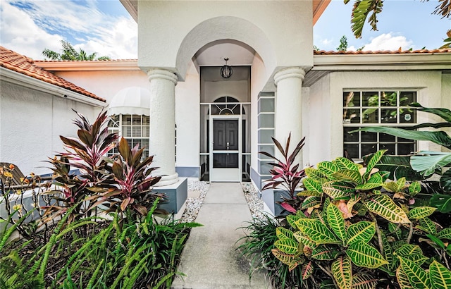 view of property entrance