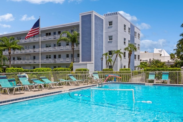 view of swimming pool