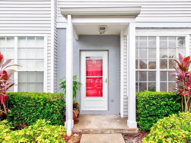 view of entrance to property