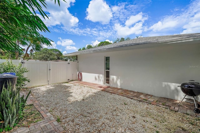 exterior space featuring a patio