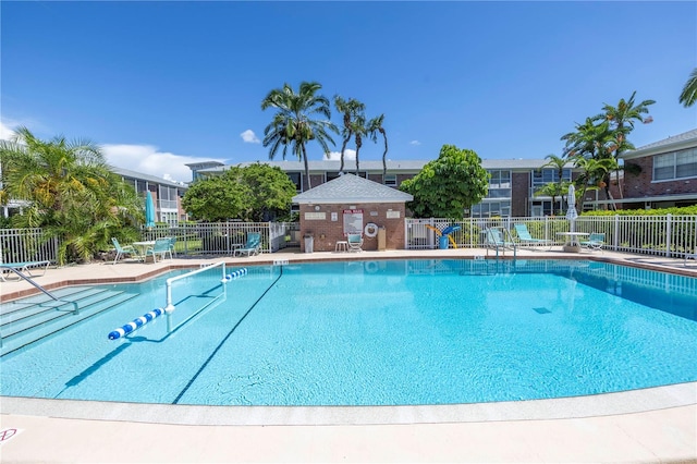 view of swimming pool