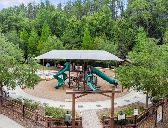 view of community play area