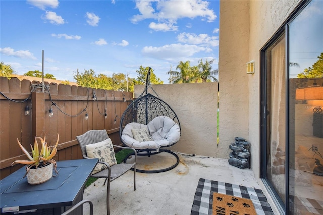 view of patio