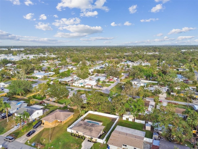 831 Searcy Ave, Sarasota, FL 34237 - aerial overview of property's location with nearby suburban area