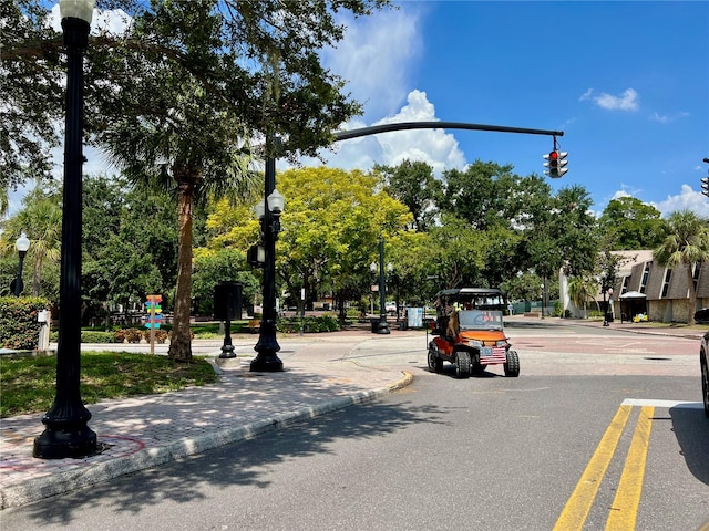 view of road