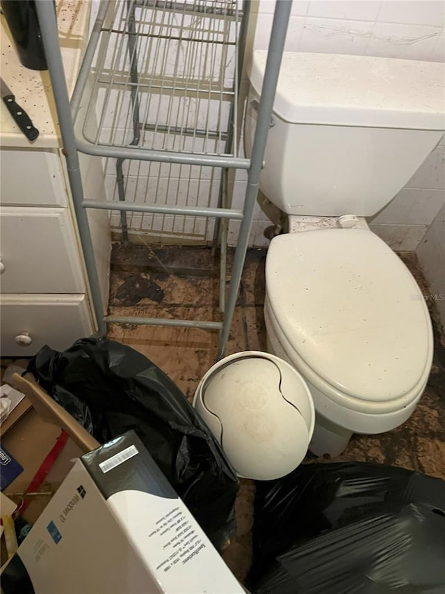 bathroom with toilet