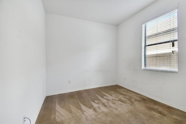 spare room with carpet flooring