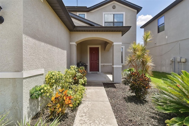 view of property entrance