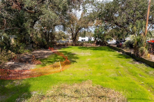 view of yard