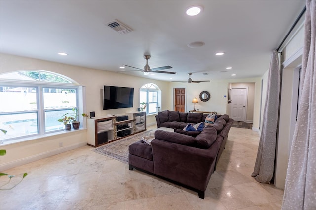 view of living room