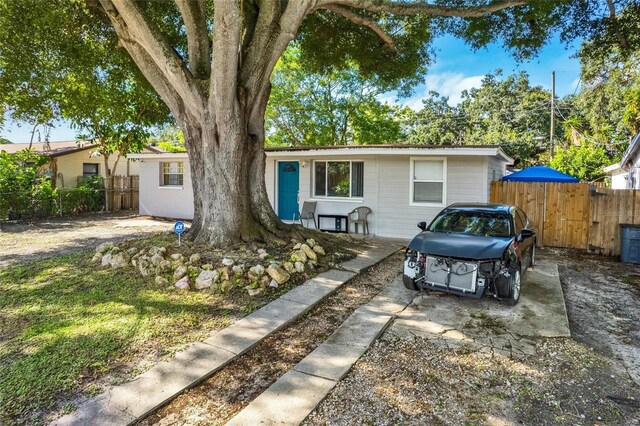 view of ranch-style home