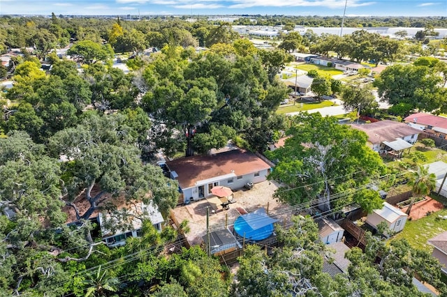 birds eye view of property featuring a residential view