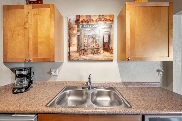 kitchen featuring sink and stainless steel dishwasher