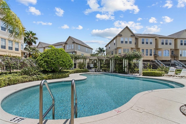 view of swimming pool