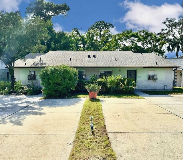 view of ranch-style house