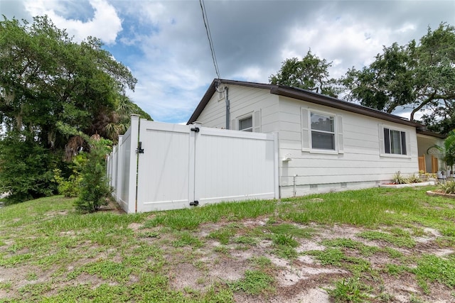 view of side of property