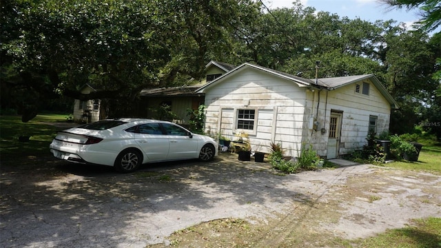 view of side of home