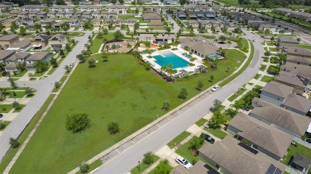 7203 Sweet Alyssum Ct, Tampa, FL 33619 - aerial view featuring a residential view