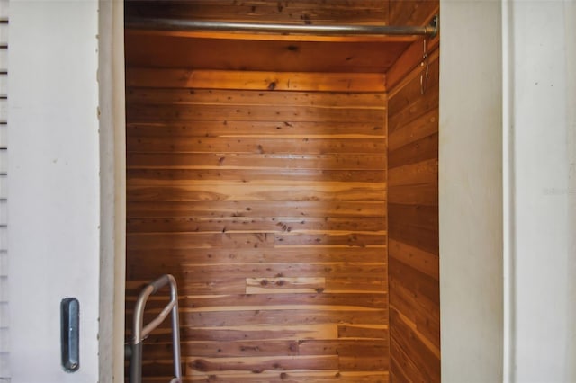 view of sauna / steam room