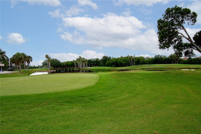 view of home's community featuring a lawn