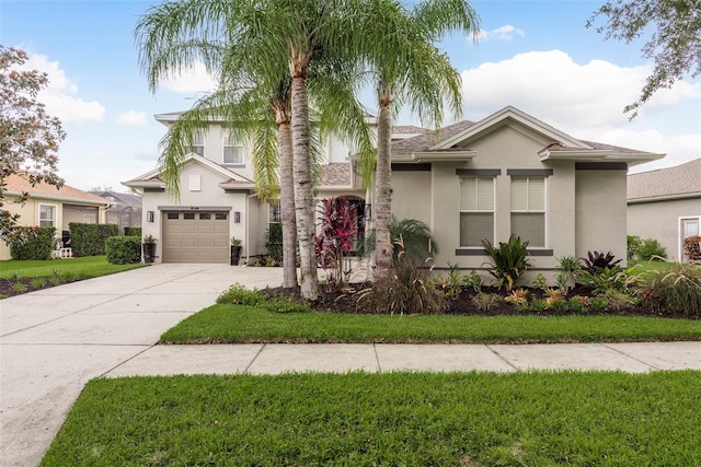 view of front of house featuring a front yard