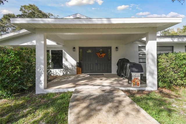 view of property entrance