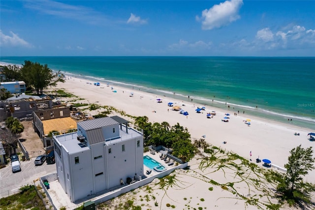 2 4th Ave, Indian Rocks Beach, FL 33785 - aerial view of waterfront with a beach
