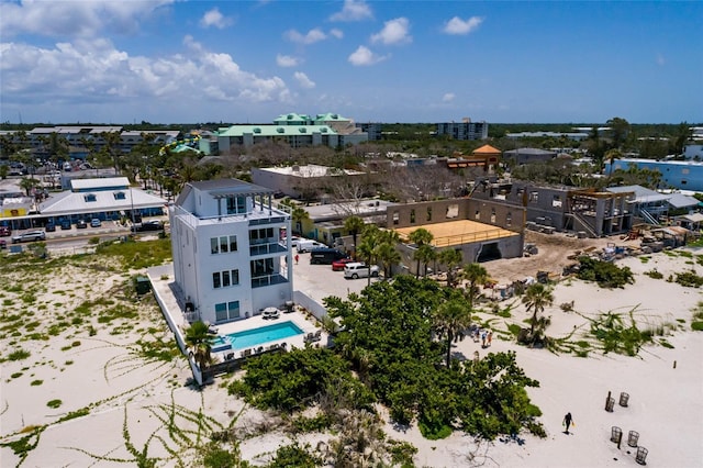 2 4th Ave, Indian Rocks Beach, FL 33785 - bird's eye view of a pool