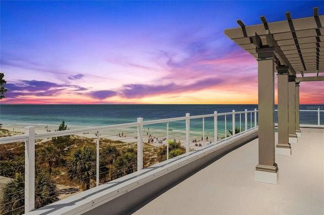 2 4th Ave, Indian Rocks Beach, FL 33785 - balcony featuring view of water and beach
