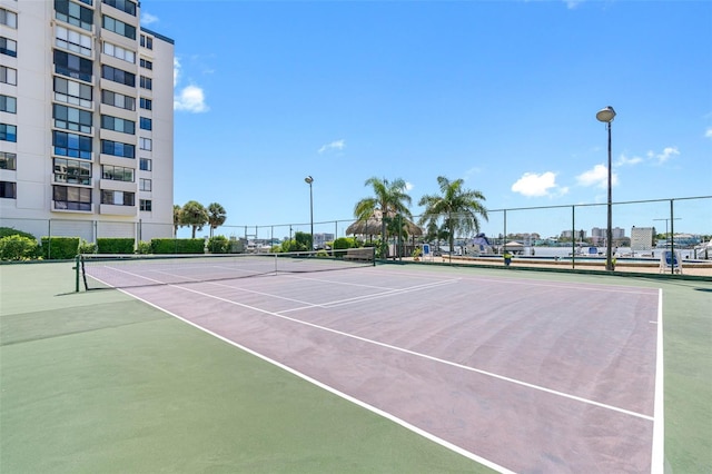 view of sport court with basketball court